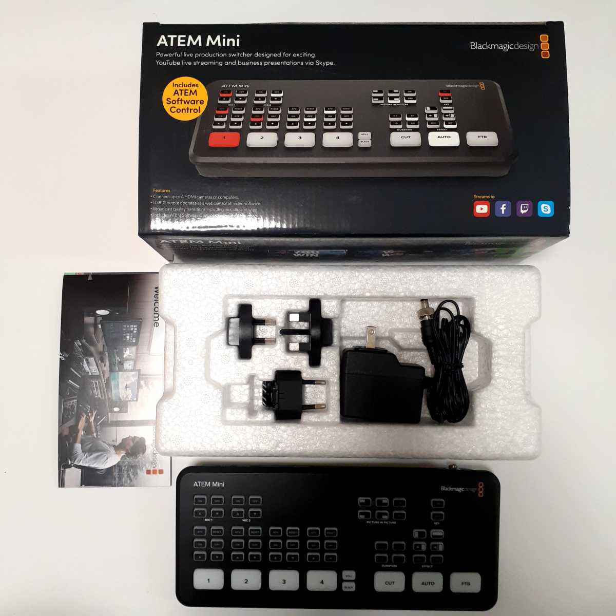 Blackmagic Design ライブプロダクションスイッチャー ATEM Mini