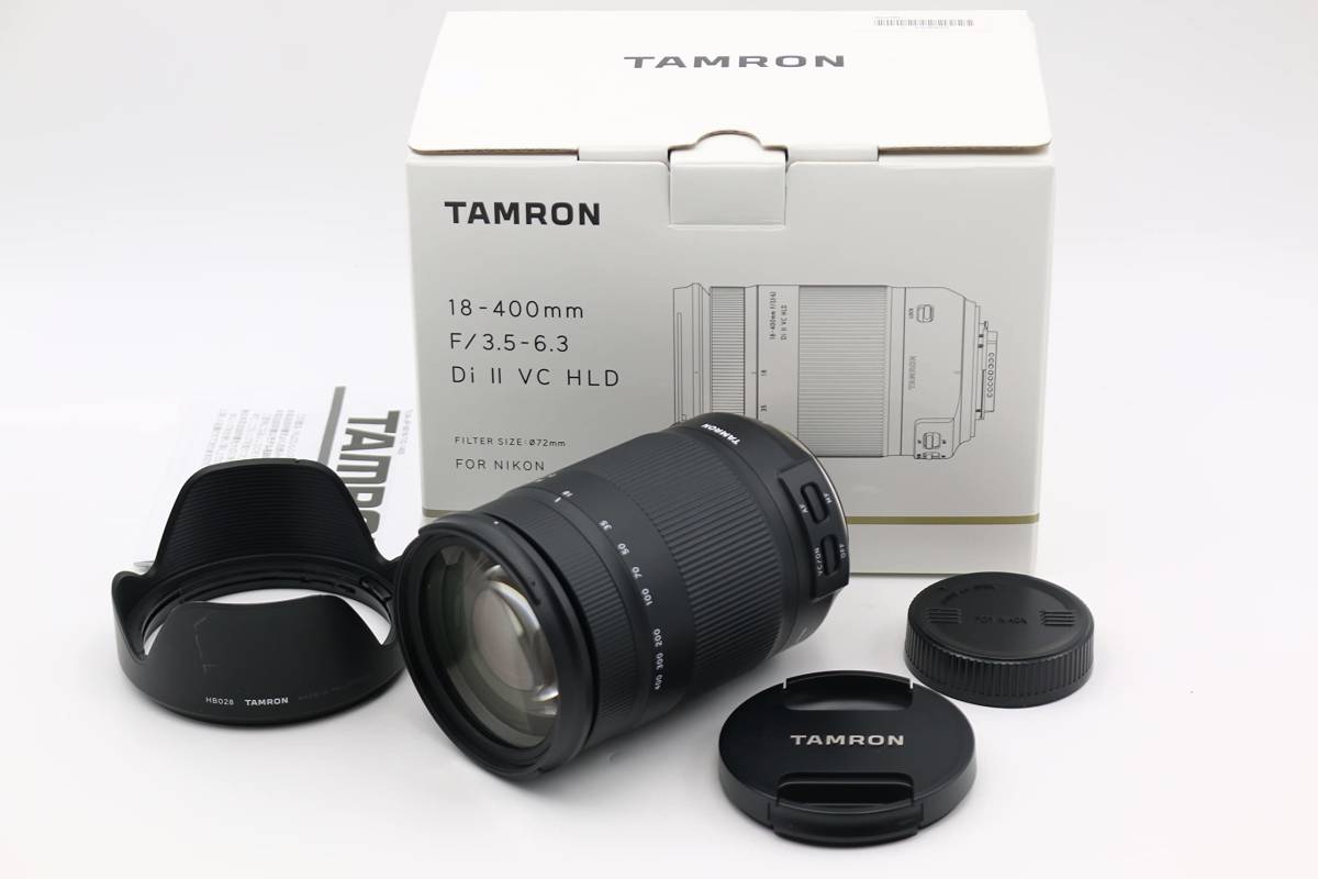 TAMRON 高倍率ズームレンズ 18-400mm F3.5-6.3 DiII VC HLD ニコン用