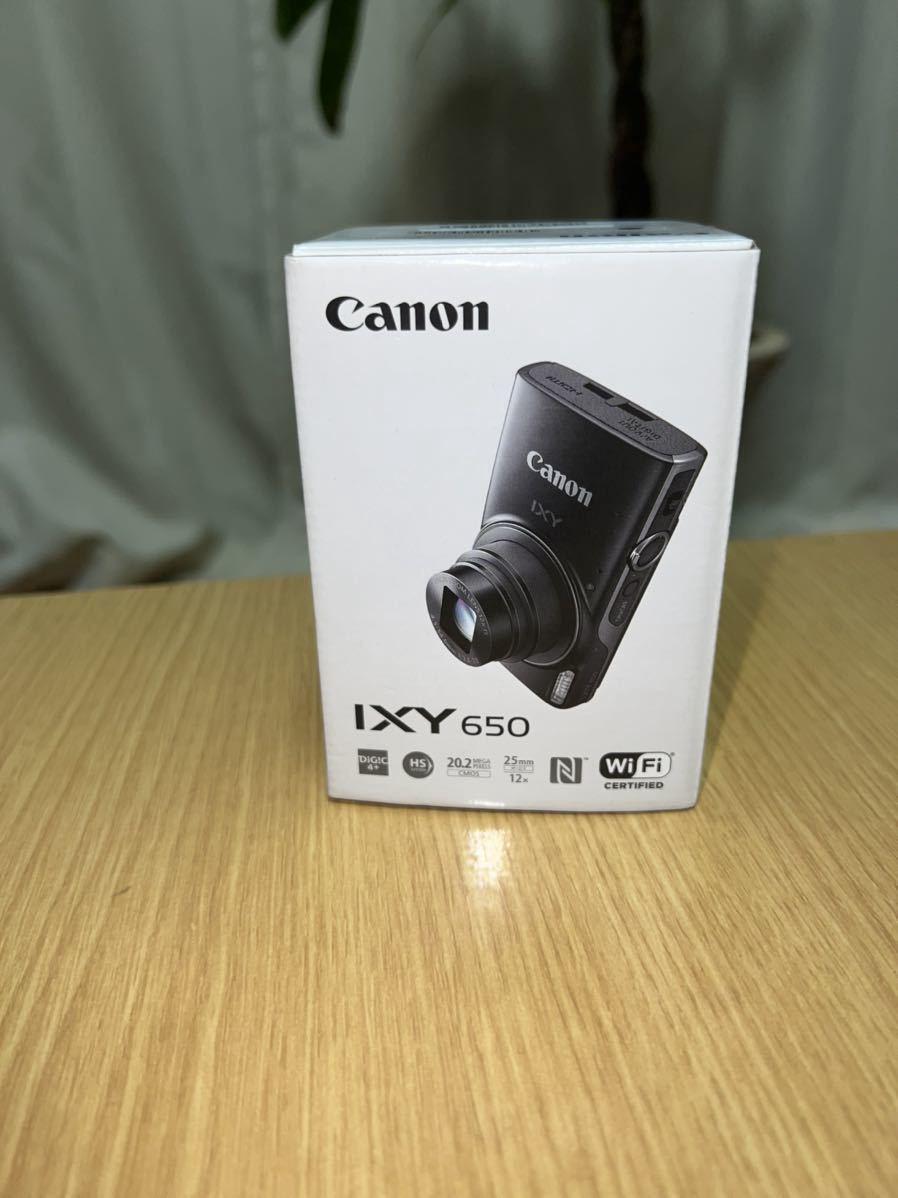 Canon コンパクトデジタルカメラ IXY 650 ブラック 光学12倍ズーム Wi-Fi対応 IXY650BK-A 通販 