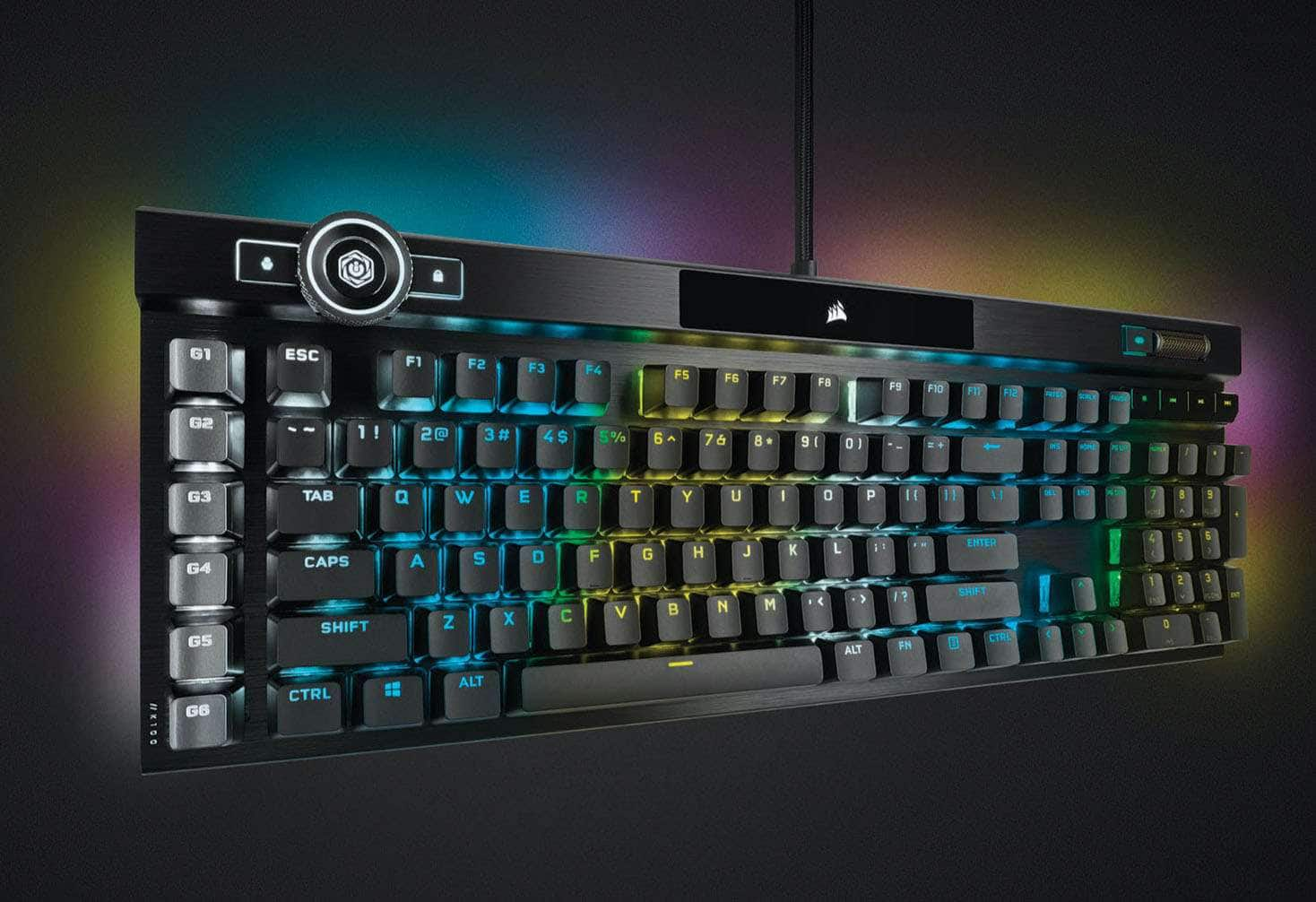 CORSAIR K100 RGB 光学メカニカルゲーミングキーボード — - www