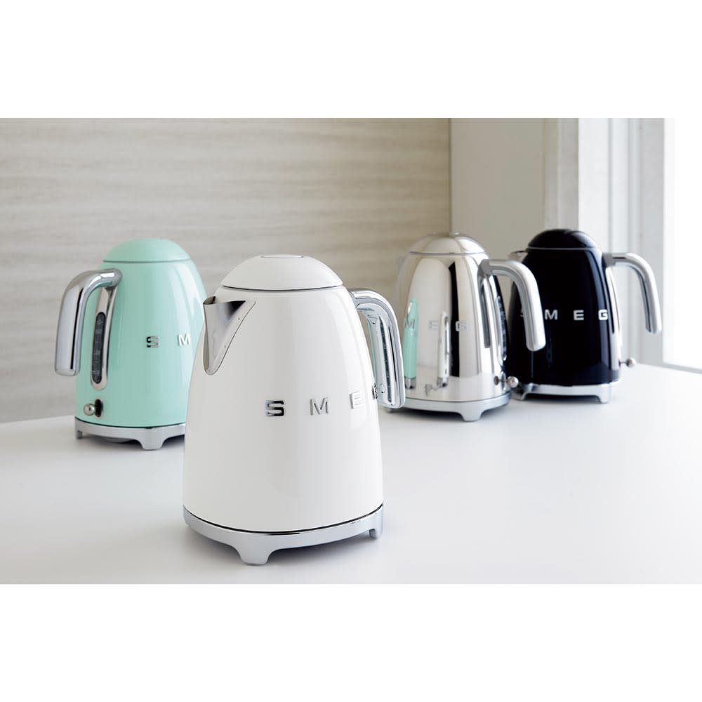 ベンチ 収納付 日本正規品SMEG 電気ケトル (1.7L)シルバー - 通販