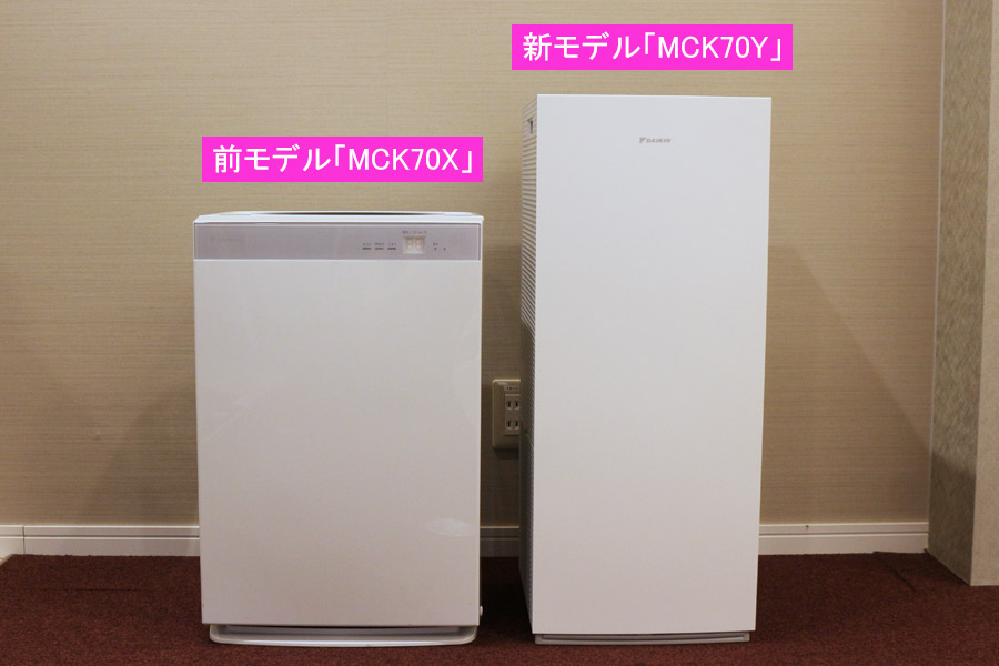 ダイキン MCK70X-W 空気洗浄機