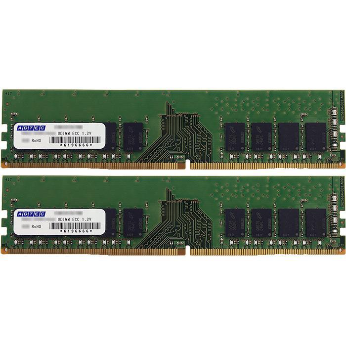 海外限定 アドテック DDR4 3200MHz260Pin SO-DIMM 16GB×2枚組 ADS3200N