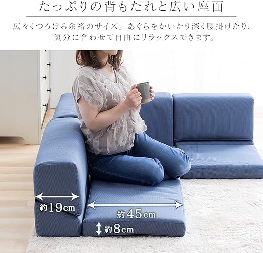 限定SALESALE ソファー コーナー 3点セット 2P：100×50-100×36cm