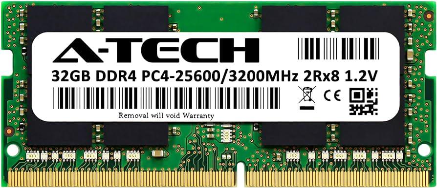 SALE／60%OFF】 A-Tech 64GB 2x32GB DDR4 2666MHz DIMM PC4-21300 UDIMM Non-ECC  CL19 2Rx8 1.2V 288ピン デスクトップコンピュータ PC RAM メモリアップグレ 