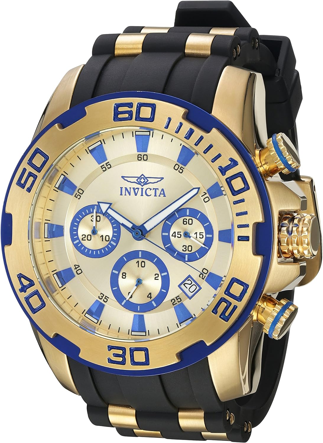Invicta Men ＆apos;s ＆apos; Pro Diver ＆apos; QuartzステンレススチールCasual Watch  Color silver-toned (モデル: 22225?)