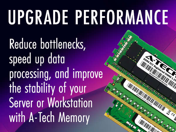 恵みの時 送料無料 A-Tech 32GB Module for GIGABYTE R281-G30 DDR4 PC4-19200 2400Mhz  ECC Registered RDIMM 2rx4 Server Memory Ram (AT385306SRV-X1 通販 