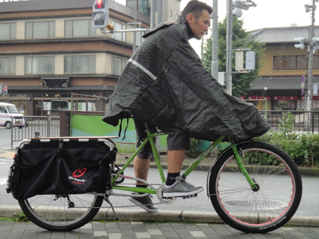 Carradice 自転車用ポンチョ、 シューズカバー、帽子付 | www