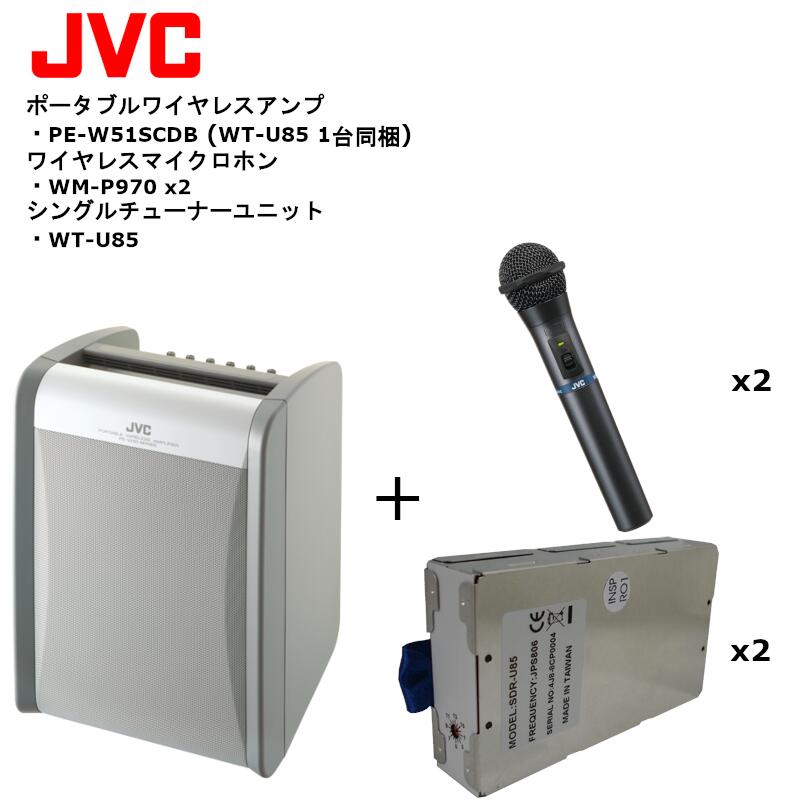 品質保証2023 JVC ワイヤレスチューナーユニット(ダイバシティ) WT