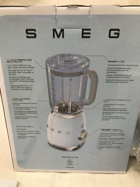 可愛すぎるフェミニンデザイン♪ SMEG スメッグ ミキサー ブレンダー