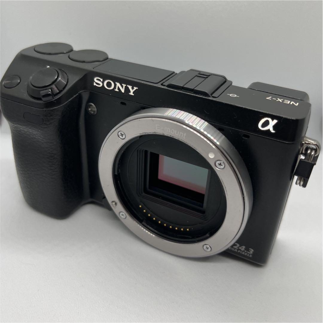 店内全品ﾎﾟｲﾝﾄ2倍!! ソニー SONY ミラーレス一眼 α NEX-7 ボディ NEX-7