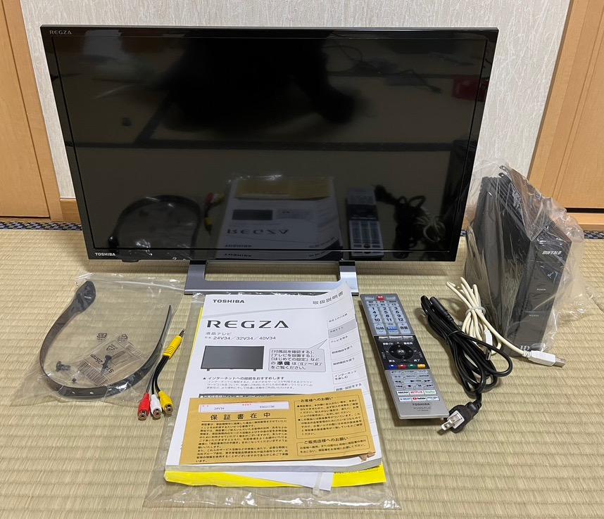 週間売れ筋 東芝 24V34 ハイビジョン液晶テレビ レグザ 24V型