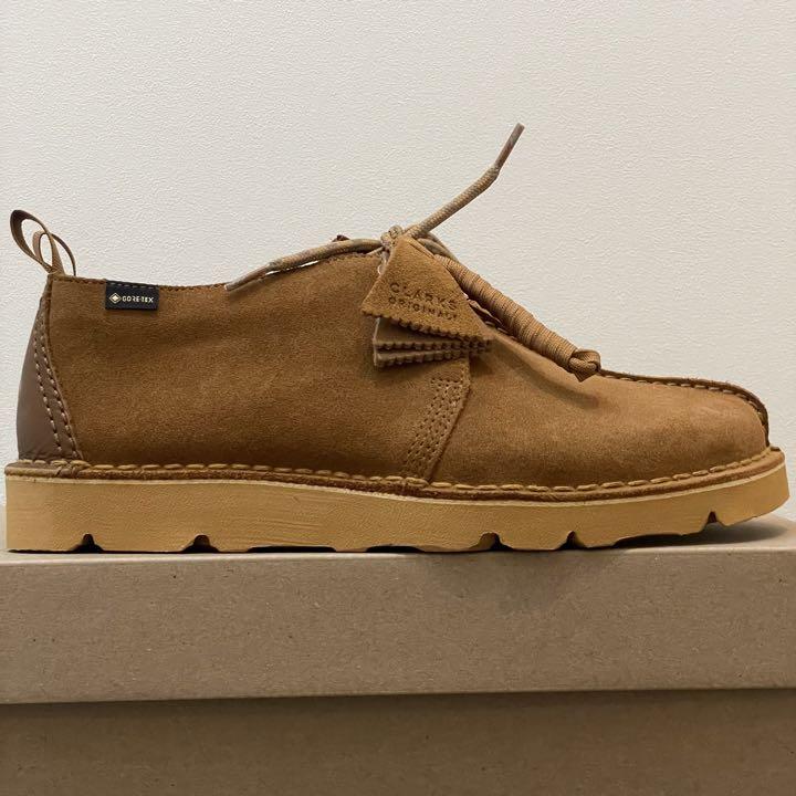 秀逸秀逸新品 CLARKS DESERT TREK GTX UK9.5 ゴアテックス ブーツ