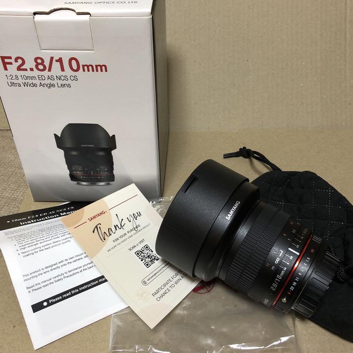 超美品！SAMYANG 10mm F2.8 Kマウント PENTAX用 - レンズ(単焦点)