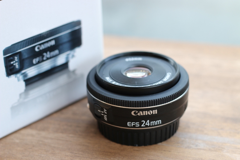 サロン専売】 ヤフオク! - Canon 単焦点広角レンズ EF-S24mm F2.8 STM