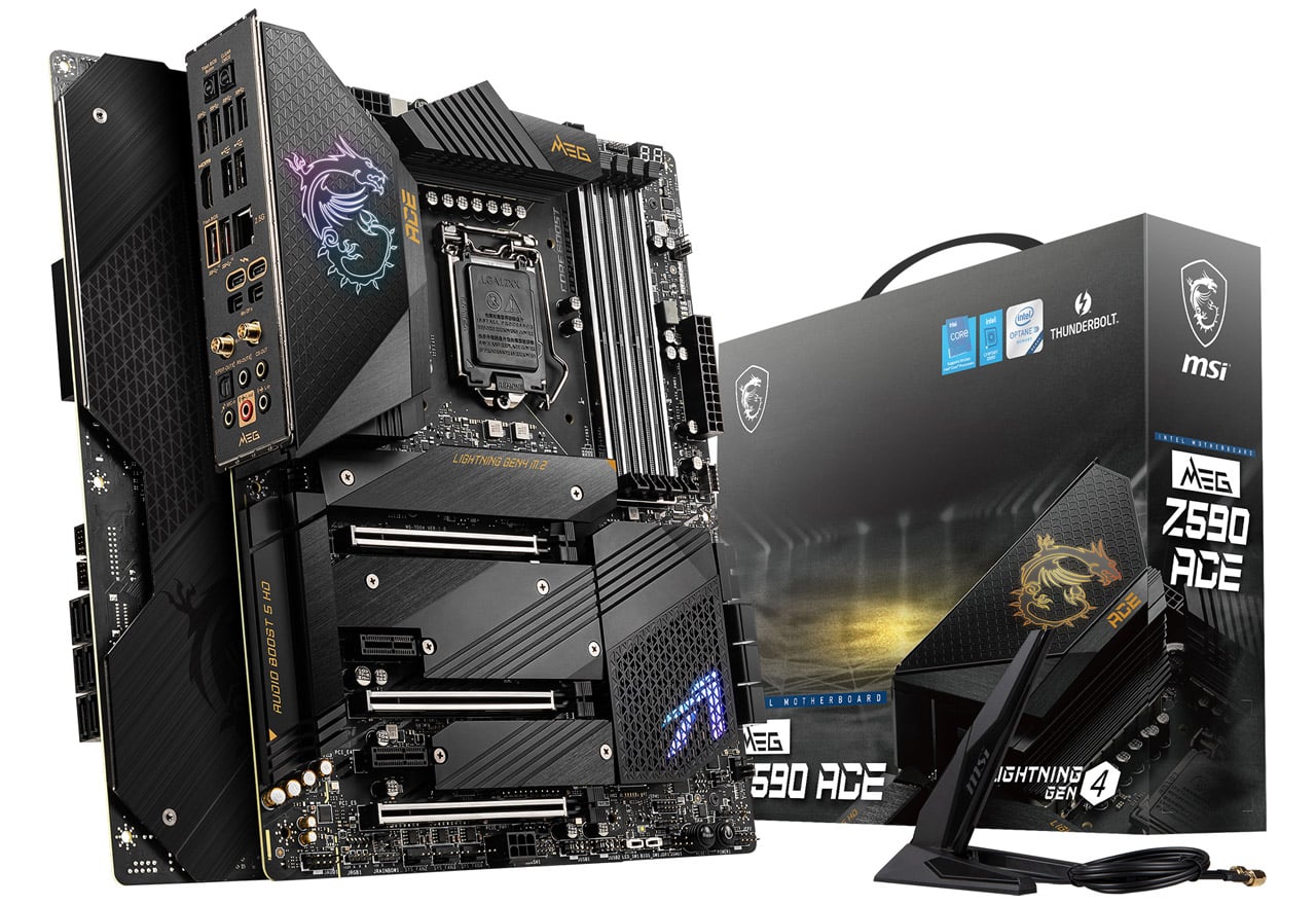 MSI MEG Z590 UNIFY マザーボード ATX Intel Z590チップセット搭載