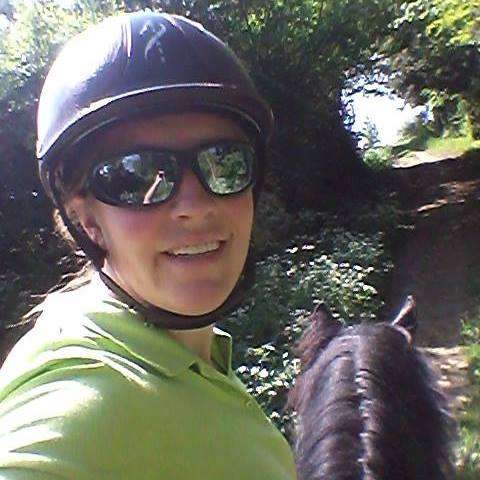selfie à cheval