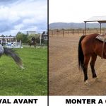 Monter à cheval : avant vs maintenant