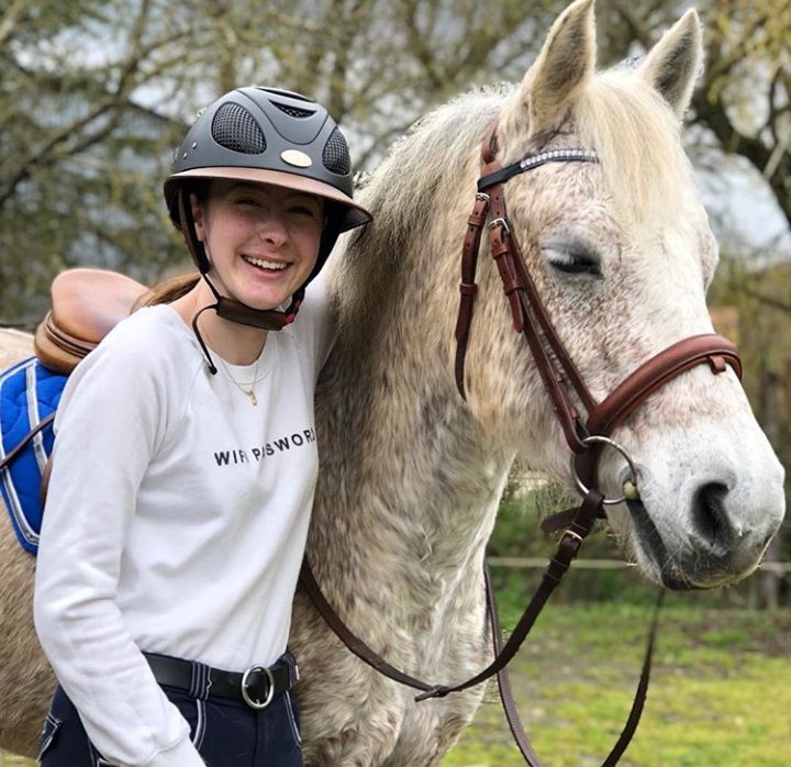 cheval qui ferme les yeux