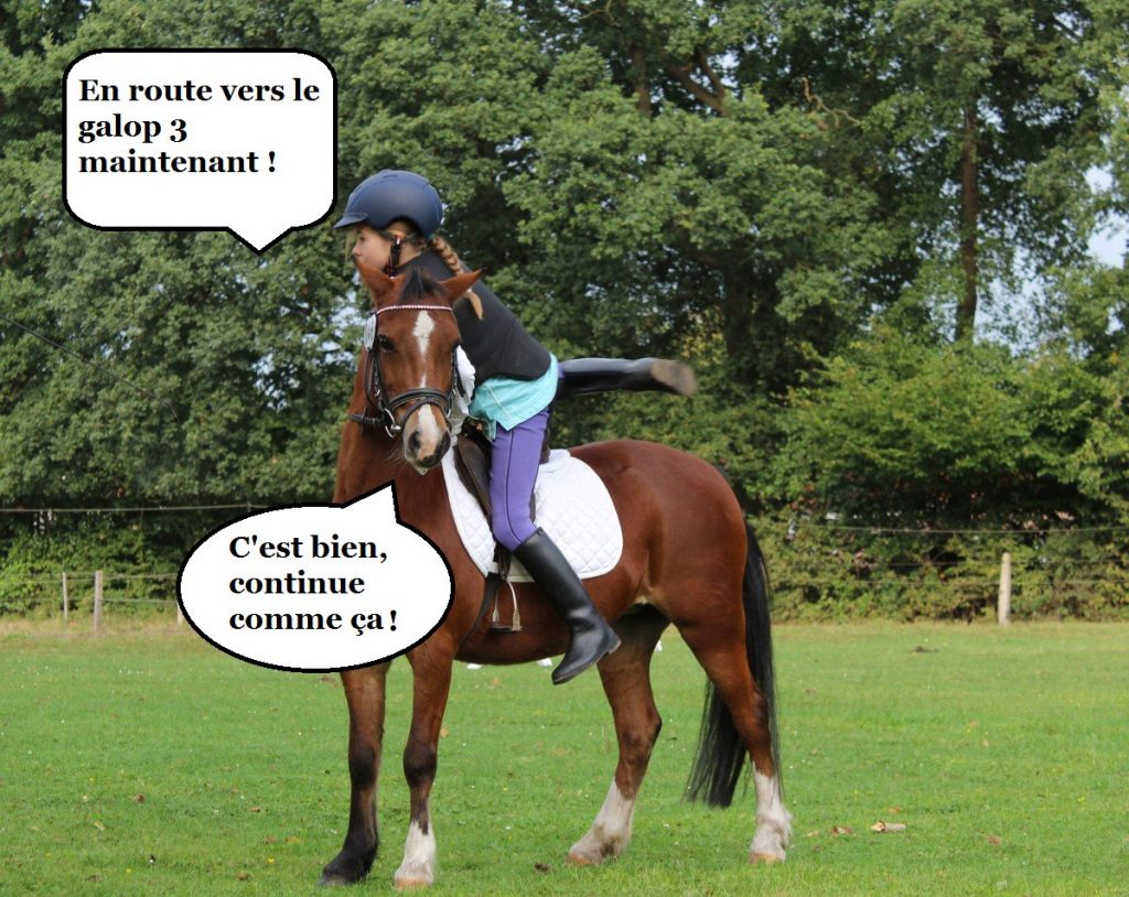 avoir son galop 2