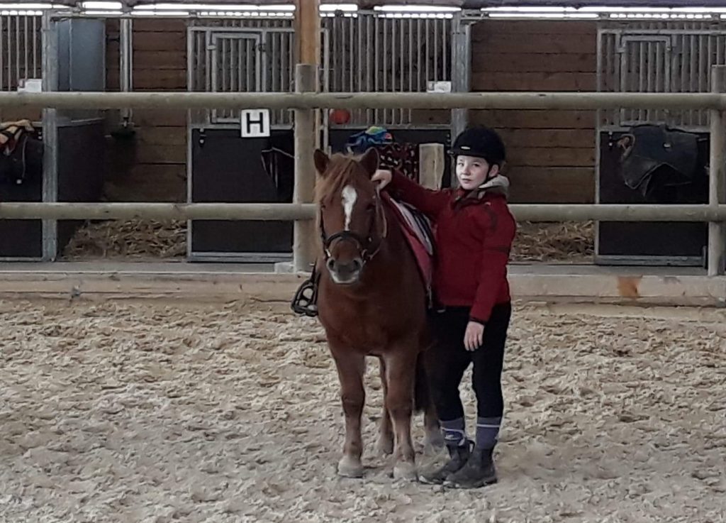 Première fois à cheval