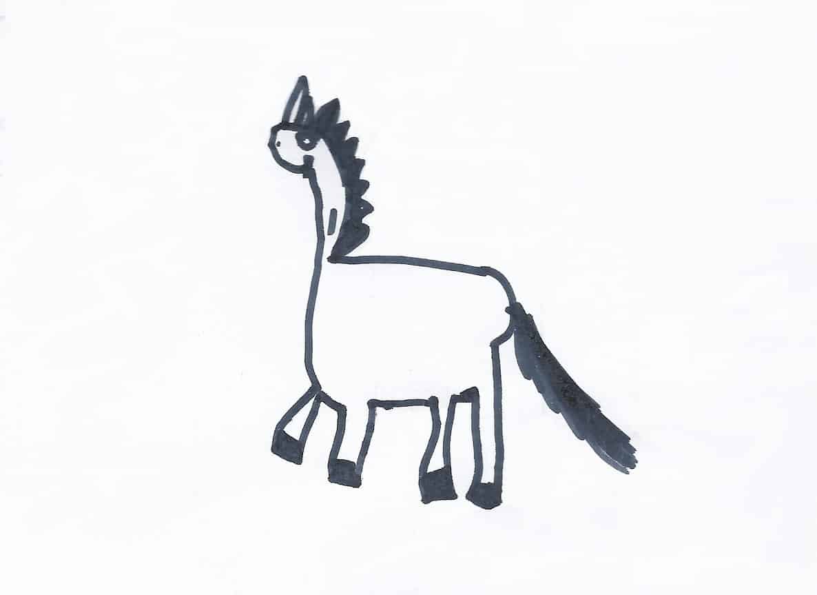Dessin Licorne Apprendre A Dessiner Une Licorne Contre Galop