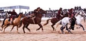 Joueur de Buzkashi