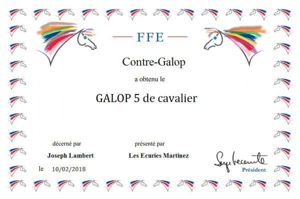 Le Galop Le Guide Complet Contre Galop